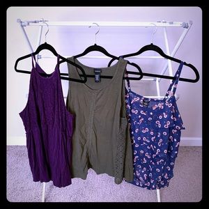 BUNDLE, 3 tank tops